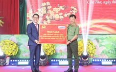 Công an Cần Thơ vận động THACO tặng 1.000 căn nhà cho hộ dân khó khăn