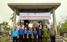 Giải Golf Doanh Nhân Sài Gòn giao nhà nhân ái ở Huế từ nguồn quỹ thiện nguyện