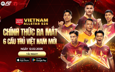 FC Mobile Việt Nam ra mắt đội hình 11 chiến binh Sao Vàng đón Tết đủ đầy