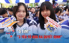 '5 tìm' và '3 yếu tố đưa ra quyết định' khi chọn ngành xét tuyển