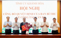 Ban Bí thư chuẩn y ông Trần Hòa Nam vào Ban Thường vụ Tỉnh ủy Khánh Hòa