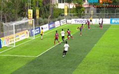 Highlight Trường ĐH Quy Nhơn 1-7 Trường ĐH VH-TT-DL Thanh Hóa: Mưa bàn thắng, ĐKVĐ thẳng tiến tứ kết