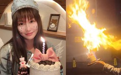 Đu trend 'bánh kem bốc lửa', nữ diễn viên Trung Quốc gặp tai nạn bỏng nghiêm trọng
