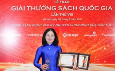 Tổng biên tập Thời báo Ngân hàng đạt hai Giải Sách Quốc gia