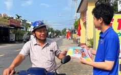 Thanh niên góp sức vào thành công của cuộc bầu cử