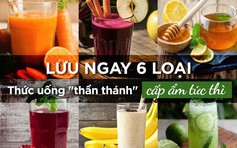 Da khô ráp, bong tróc? Lưu ngay 6 loại thức uống ‘thần thánh’ cấp ẩm nhanh chóng