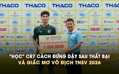 Trung vệ Đà Nẵng thần tượng CR7: ‘Đời sinh viên không có lần thứ 2 như thế này’