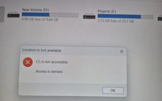 Microsoft chỉ ra thủ phạm khiến ổ C trên windows 11 bỗng dưng bị khóa