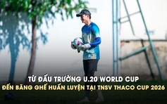 Từ U.20 World Cup đến TNSV THACO Cup, Nguyễn Bá Minh Hiếu 'bén duyên' cùng Trường CĐ FPT Polytechnic