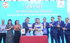 Báo Thiếu niên Tiền phong và Nhi đồng ký kết hợp tác chiến lược với Ocean Edu
