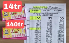 Xổ số miền Nam ngày 18 tháng 3: Cọc vé trúng số đài Đồng Nai xuất hiện
