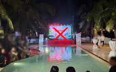 Thuê resort ở Mũi Né để làm sự kiện quảng cáo trang web cá cược trái pháp luật