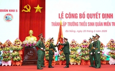 Thành lập Trường Thiếu sinh quân miền Trung: Đối tượng tuyển sinh là ai?