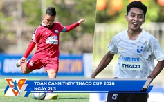 TNSV THACO Cup 2026 ngày 21.3: ‘Thủy triều đỏ’ làm gì ở chung kết | IUH sẽ viết nên lịch sử?