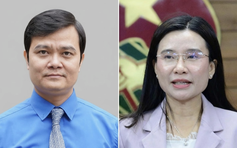 Anh Bùi Quang Huy và chị Nguyễn Phạm Duy Trang trúng cử đại biểu Quốc hội khóa XVI