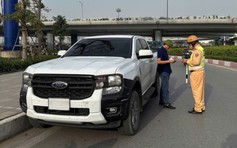 Nhầm xe bán tải là ô tô con, tài xế có thể bị phạt 22 triệu đồng