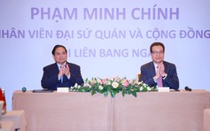 Thủ tướng Phạm Minh Chính gặp gỡ cộng đồng người Việt Nam tại Nga