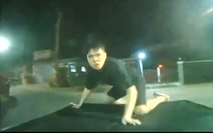 Hỗn loạn cảnh 3 xe bán tải rượt đuổi, hành hung người trong đêm tại Đồng Tháp