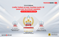 Techcombank xác lập ‘hat-trick’ Giải Vàng Stevie® Awards Châu Á - Thái Bình Dương