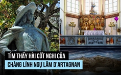 Hài cốt của chàng d'Artagnan trong 'Ba người lính ngự lâm' có thể đã được tìm ra