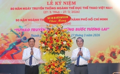 Phó chủ tịch UBND TP.HCM Trần Thị Diệu Thúy giao nhiệm vụ cho ngành TDTT TP.HCM