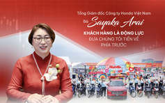 Tổng Giám đốc Honda Việt Nam: 'Khách hàng là động lực đưa chúng tôi tiến về phía trước'