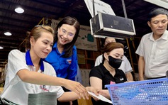 Chị Nguyễn Phạm Duy Trang tham dự chuỗi các hoạt động tại Bắc TP.HCM