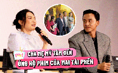 Cha mẹ Mỹ Tâm đến ủng hộ phim của Mai Tài Phến
