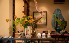 Triển lãm gốm Chu Đậu và nghệ thuật cắm hoa Ikebana