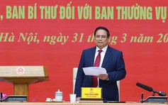 Thông qua Báo cáo kiểm tra, giám sát Ban Thường vụ Đảng ủy Chính phủ