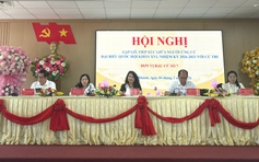 Ứng cử đại biểu Quốc hội Nguyễn Quỳnh Liên tiếp xúc cử tri tại An Giang