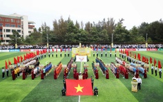 Bầu không khí lễ hội tưng bừng trong ngày khai mạc TNSV THACO cup 2026