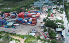 Hàng loạt vi phạm tại các bãi xe tự phát, phường Cát Lái ra quân xử lý