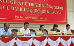 Ấn tượng với những mong muốn rất thời sự của các cử tri miền núi