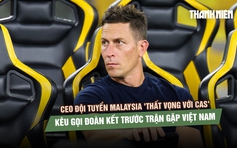 CEO đội tuyển Malaysia nói 'thất vọng với CAS', kêu gọi đoàn kết trước trận gặp Việt Nam