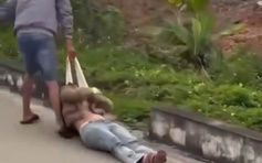 Công an xác minh vụ cô gái bị kéo lê trên đường