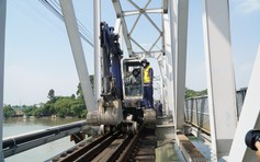 Cầu Ghềnh sẽ được gia cố để lưu thông tạm từ ngày 12.3