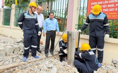 SAWACO lắp trụ nước uống miễn phí ở đài tưởng niệm sau kiến nghị của cử tri