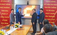 Lần đầu tiên có giải thưởng về ‘Tinh hoa pháp lý - Legal Elite Award’