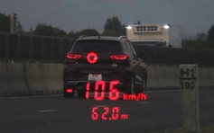 Chạy quá tốc độ trên cao tốc, không giấy đăng ký: Tài xế và chủ xe bị phạt 24,5 triệu