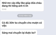 Nhiều lãnh đạo ở Cà Mau bị hack tài khoản Zalo