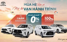 Toyota duy trì sức mua với chương trình ưu đãi lớn trong tháng 4
