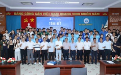 Trường ĐH Nha Trang khép lại giải TNSV THACO cup 2026, ngày tổng kết giàu cảm xúc