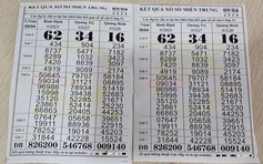 Kết quả xổ số hiển thị sai, đại lý và người bán dạo mất tiền oan