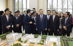 Tổng Bí thư, Chủ tịch nước Tô Lâm thăm khu mới Hùng An, Trung Quốc