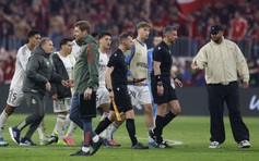 HLV Real Madrid và cầu thủ 'công kích' trọng tài dữ dội, Chủ tịch Perez làm điều hiếm gặp