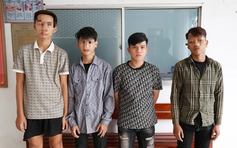 Bắt nhóm nghi phạm khống chế người đi đường, thực hiện nhiều vụ cướp tài sản