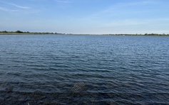 Hồ chứa nước ngọt gần 250 tỉ đồng, hoàn thành 2 năm nhưng để không