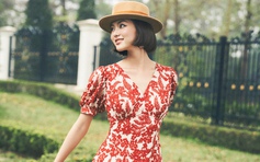 Váy dài đi biển giúp nàng nổi bật và thu hút hơn