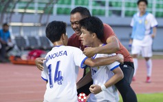 U.17 Lào ngược dòng thắng sốc loại Thái Lan: Vào bán kết với ngôi nhất bảng